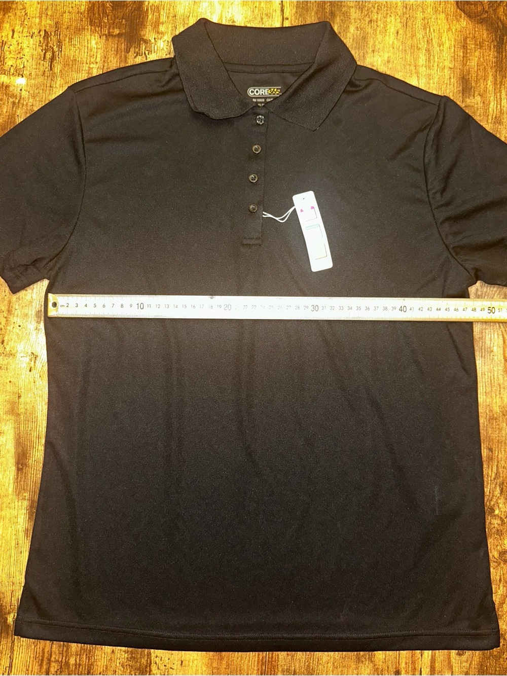 Core 365 Men’s Black Performance Polo New lg
